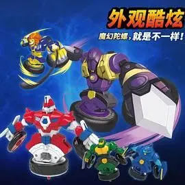 《魔幻陀螺之机甲战车》：热血少年激战陀螺世界，正义与友谊的冒险之旅！